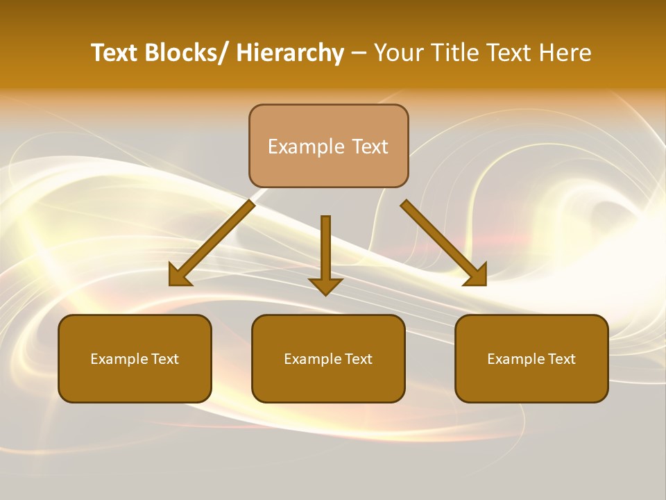 Blue Color Effects PowerPoint Template