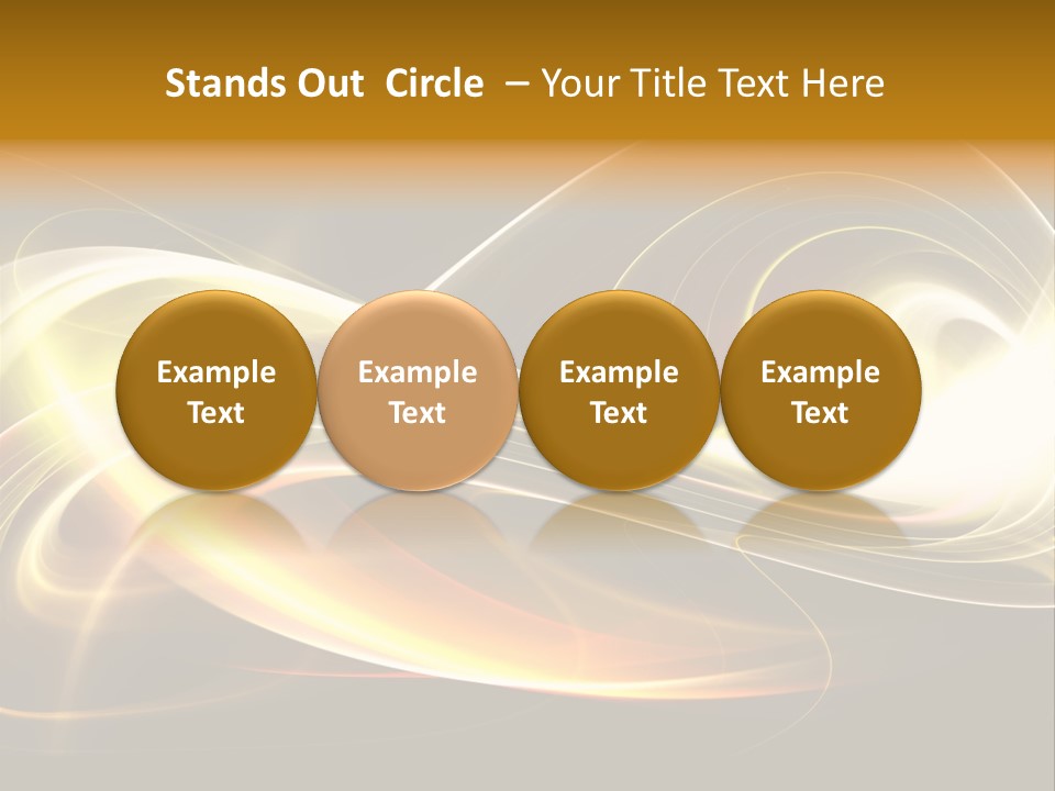 Blue Color Effects PowerPoint Template