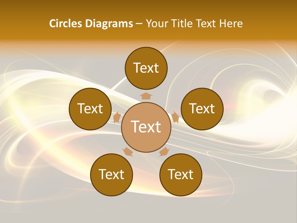 Blue Color Effects PowerPoint Template