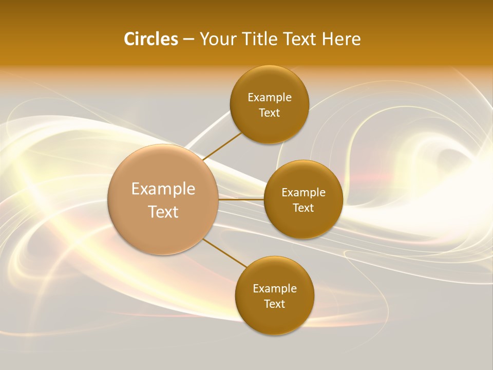 Blue Color Effects PowerPoint Template