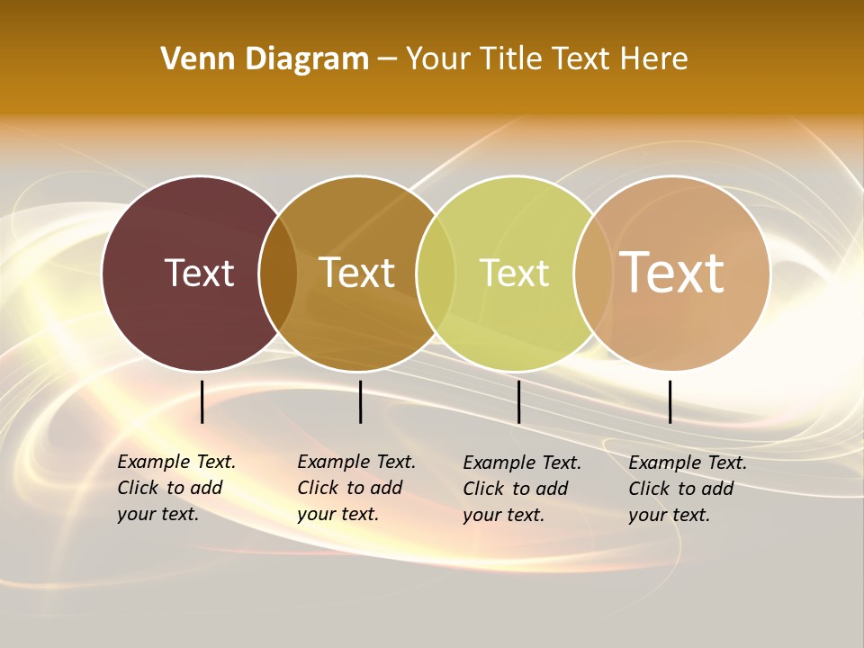 Blue Color Effects PowerPoint Template