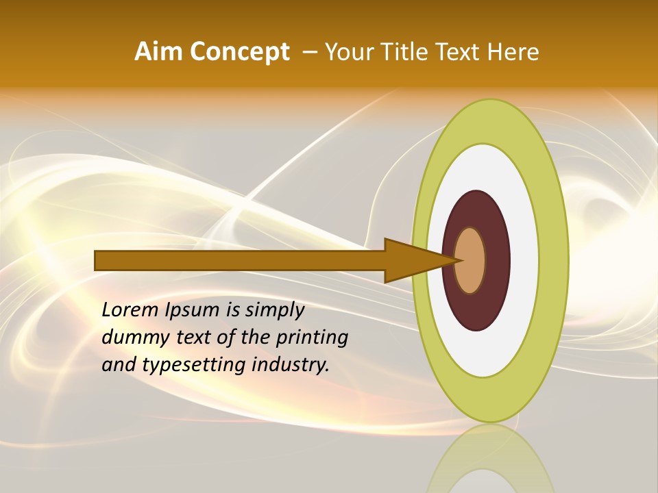 Blue Color Effects PowerPoint Template