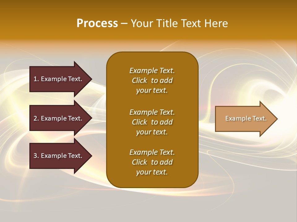 Blue Color Effects PowerPoint Template