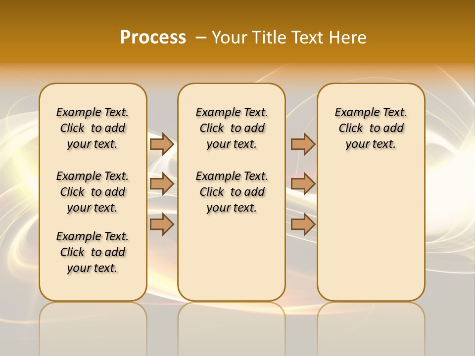 Blue Color Effects PowerPoint Template