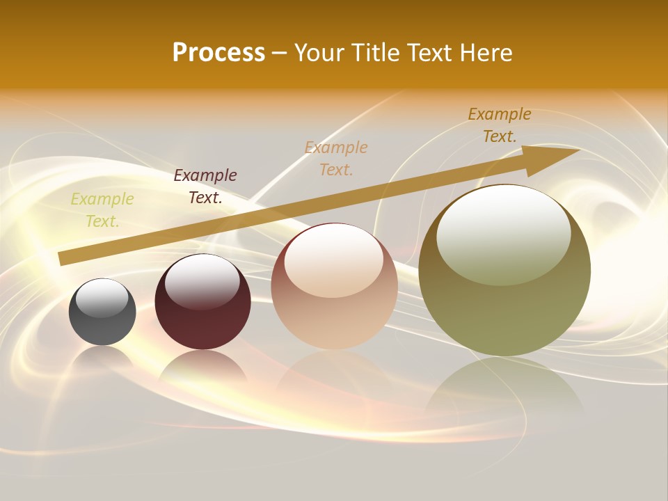 Blue Color Effects PowerPoint Template