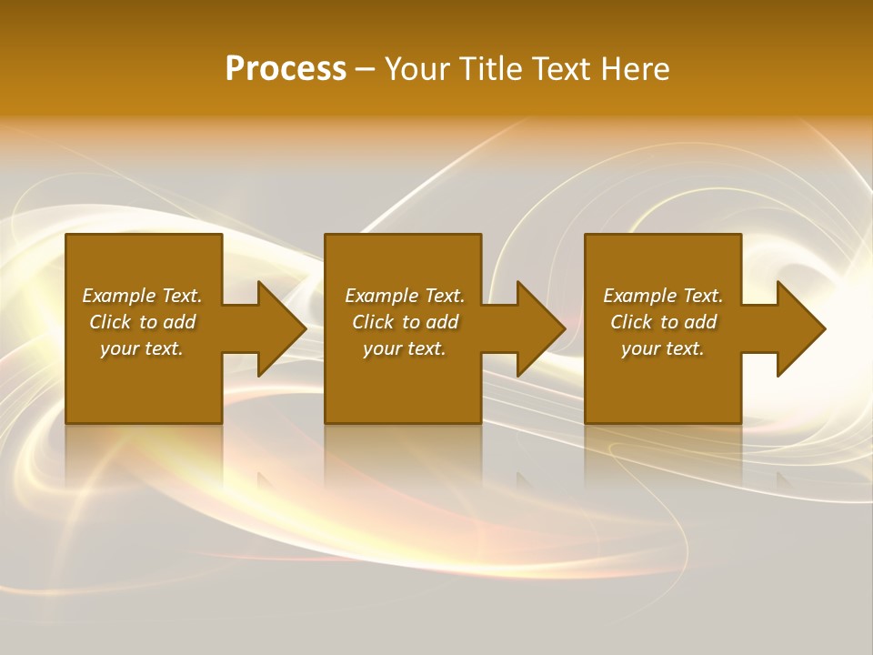 Blue Color Effects PowerPoint Template