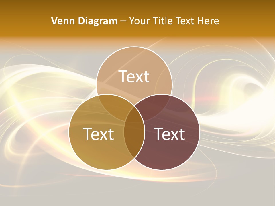 Blue Color Effects PowerPoint Template