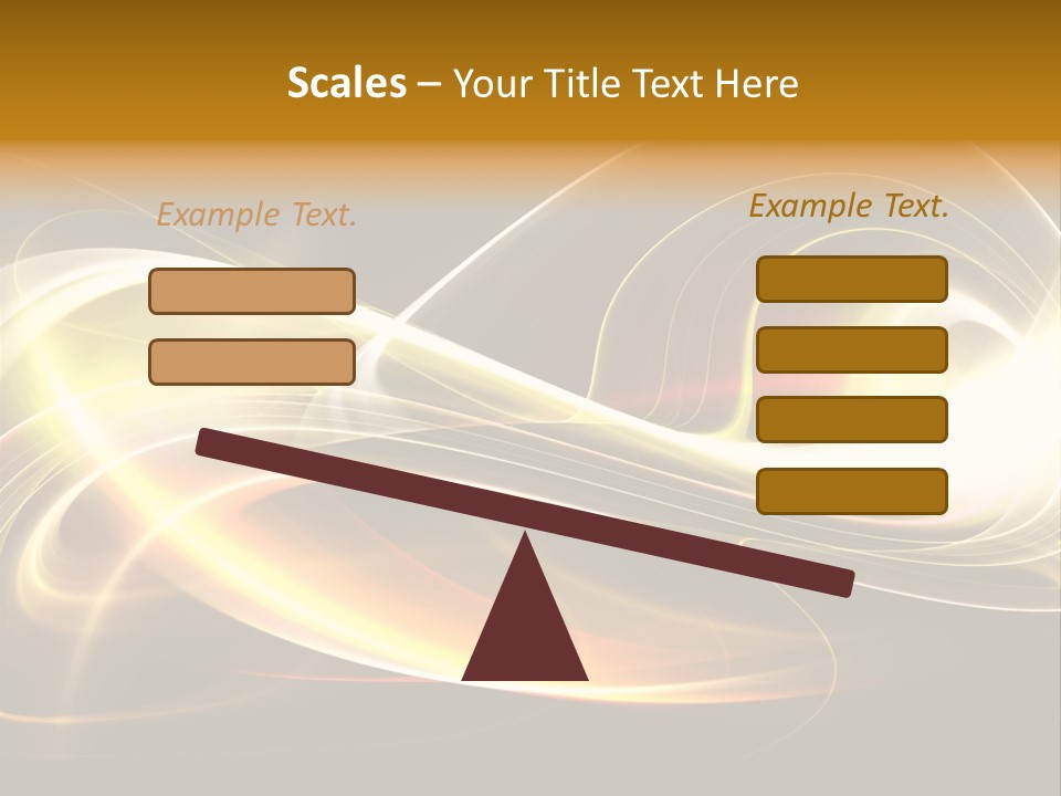 Blue Color Effects PowerPoint Template