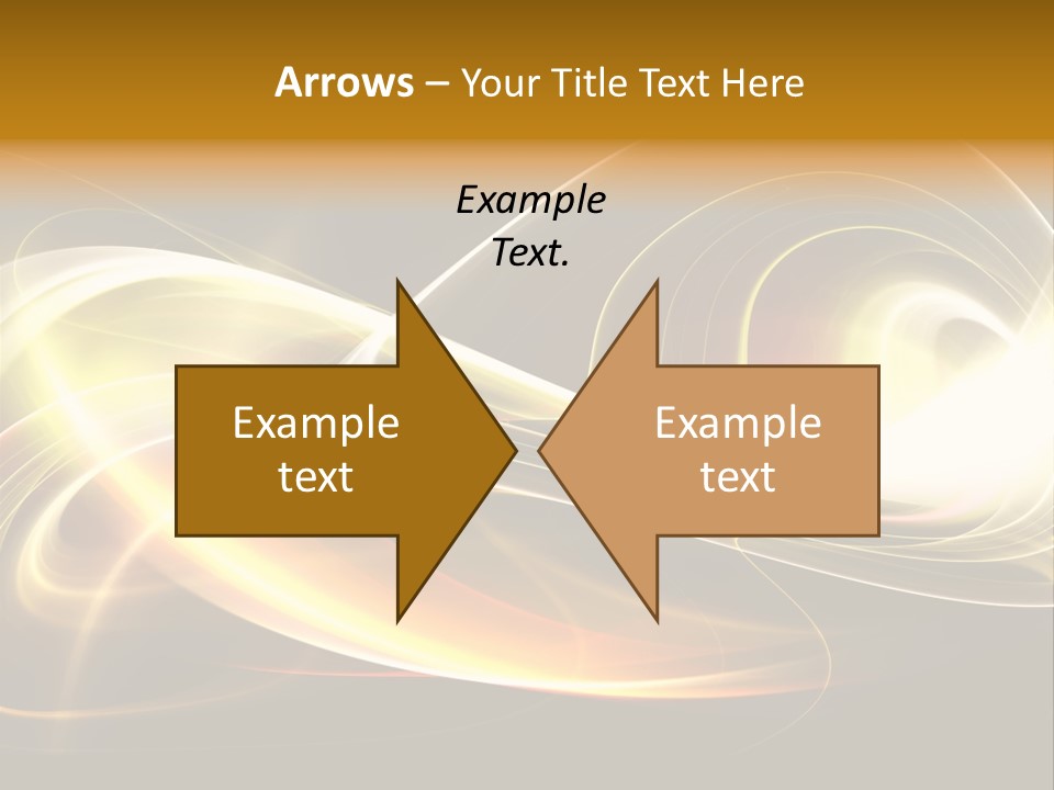Blue Color Effects PowerPoint Template