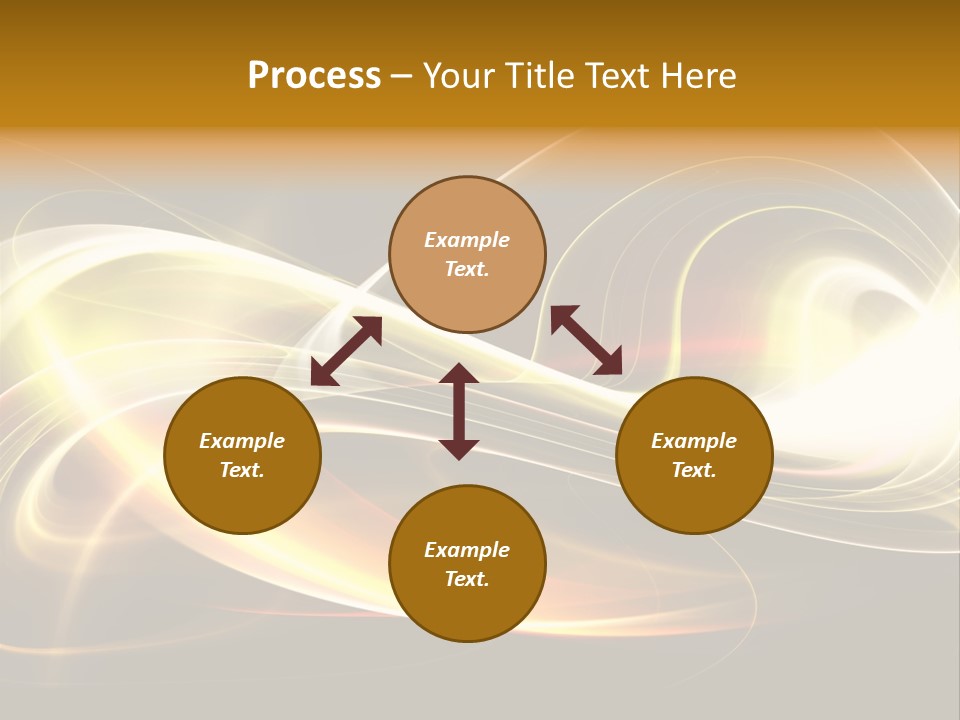 Blue Color Effects PowerPoint Template