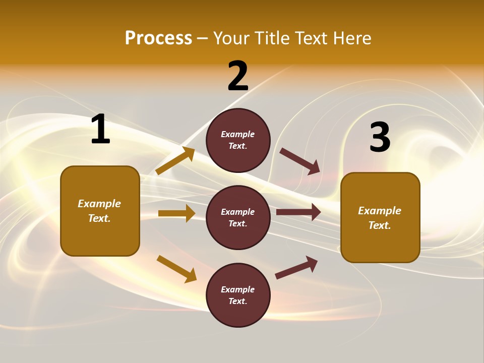 Blue Color Effects PowerPoint Template