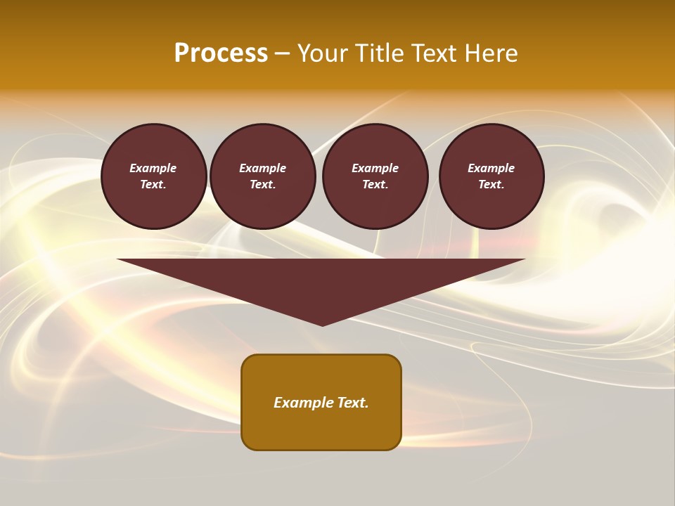 Blue Color Effects PowerPoint Template