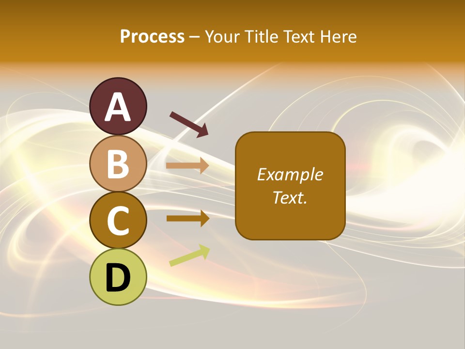 Blue Color Effects PowerPoint Template