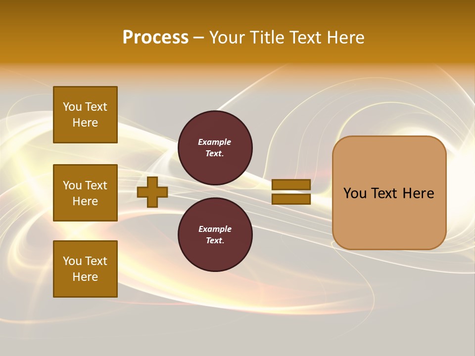 Blue Color Effects PowerPoint Template