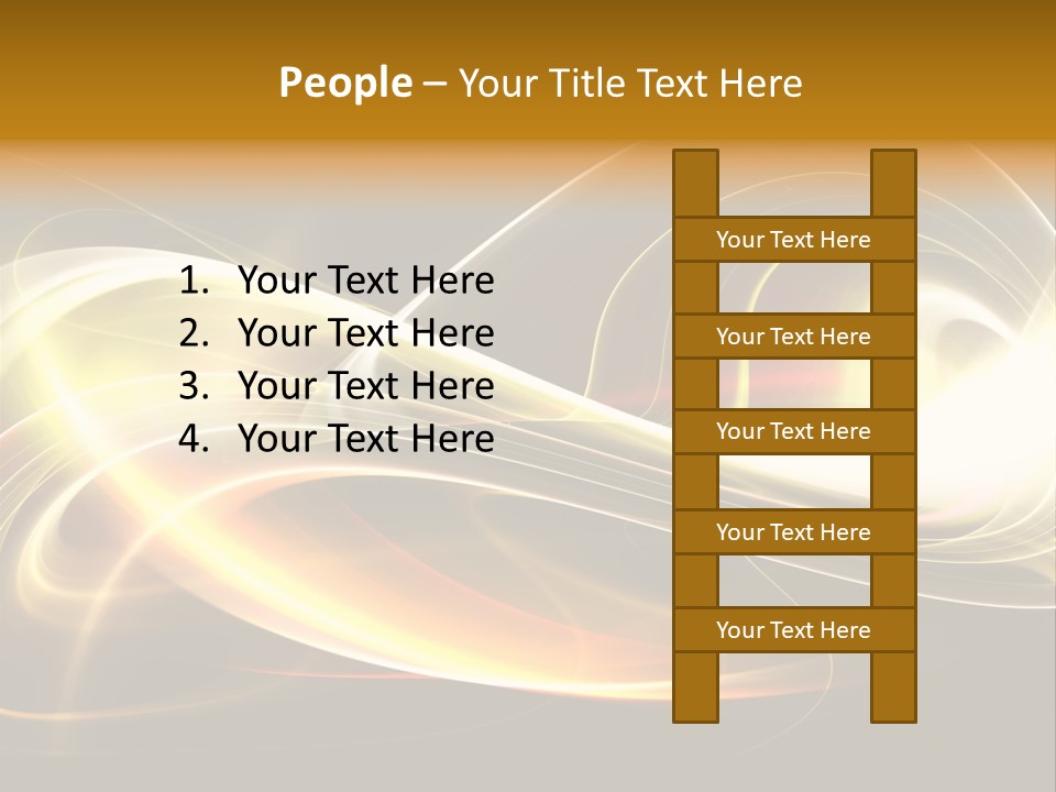Blue Color Effects PowerPoint Template