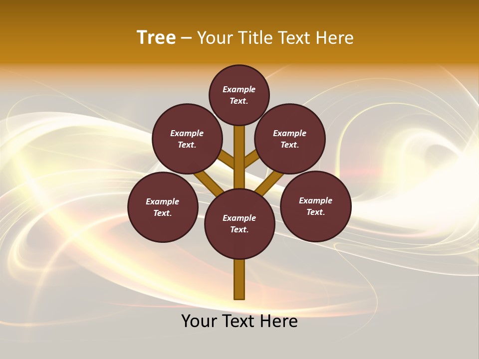 Blue Color Effects PowerPoint Template