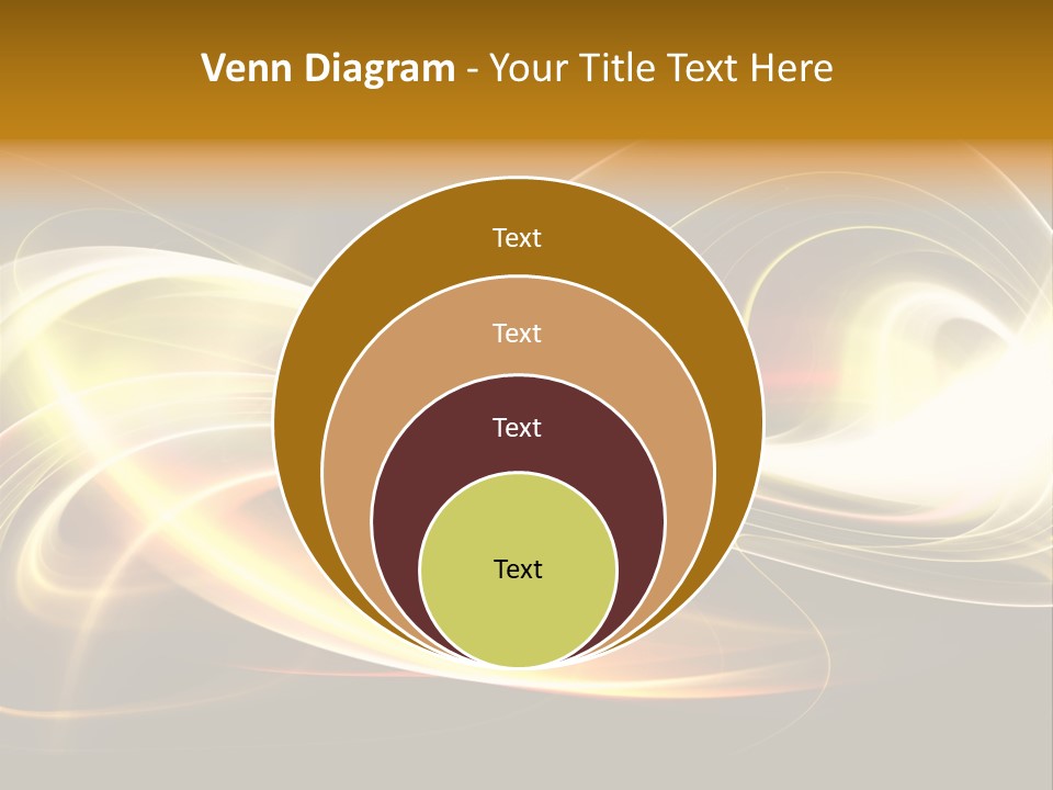 Blue Color Effects PowerPoint Template
