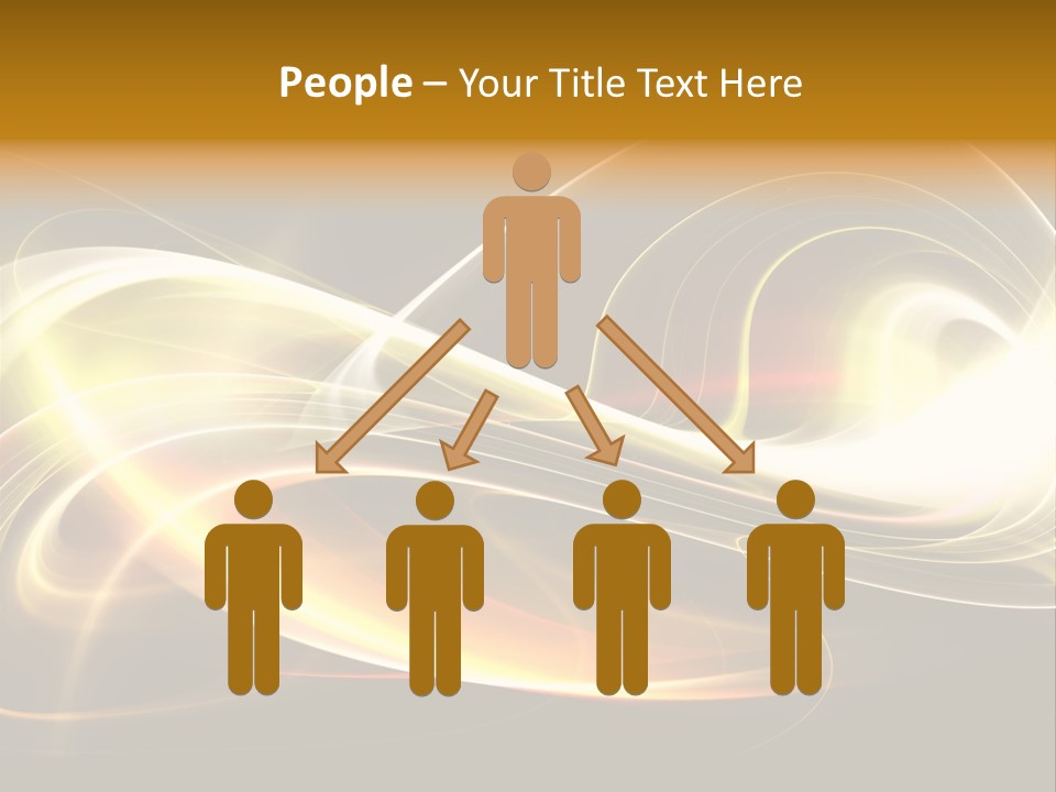 Blue Color Effects PowerPoint Template