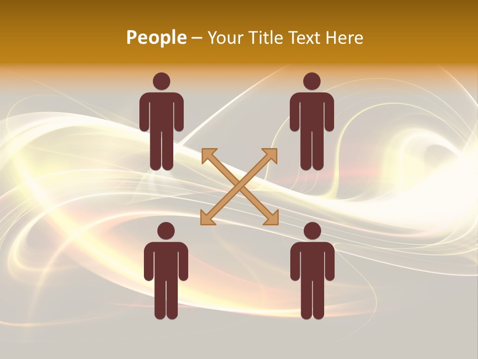 Blue Color Effects PowerPoint Template