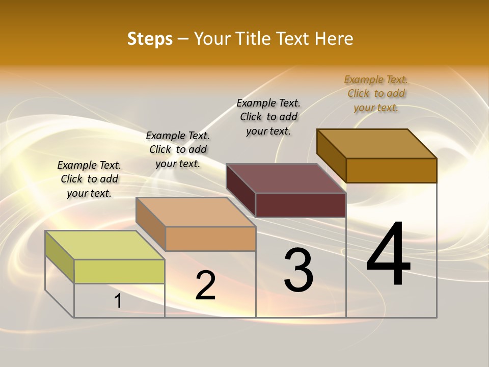 Blue Color Effects PowerPoint Template