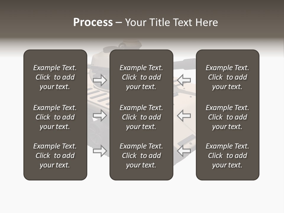 A Tank With A Gun On Top Of It PowerPoint Template