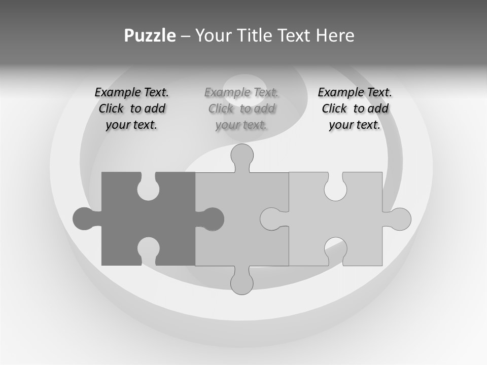 Ying Nature Pair PowerPoint Template