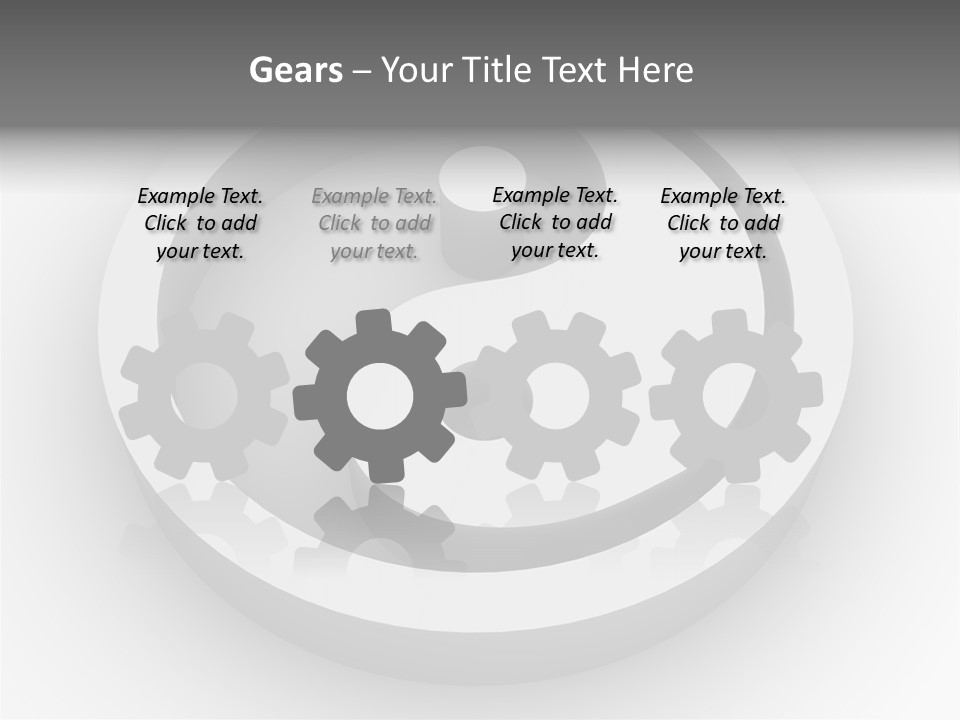 Ying Nature Pair PowerPoint Template