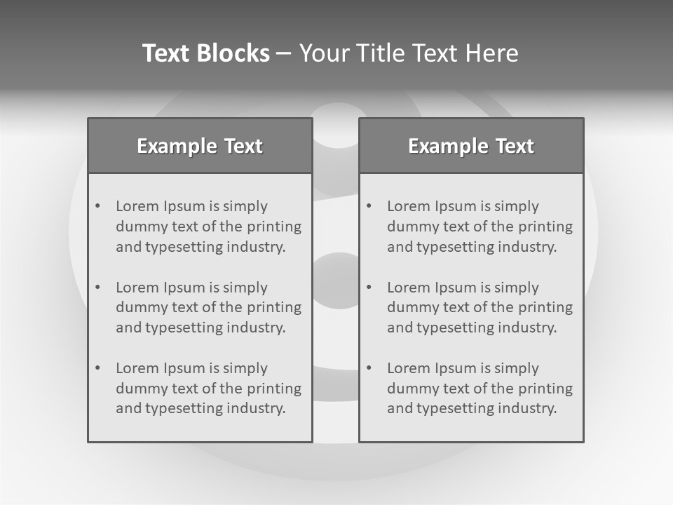 Ying Nature Pair PowerPoint Template
