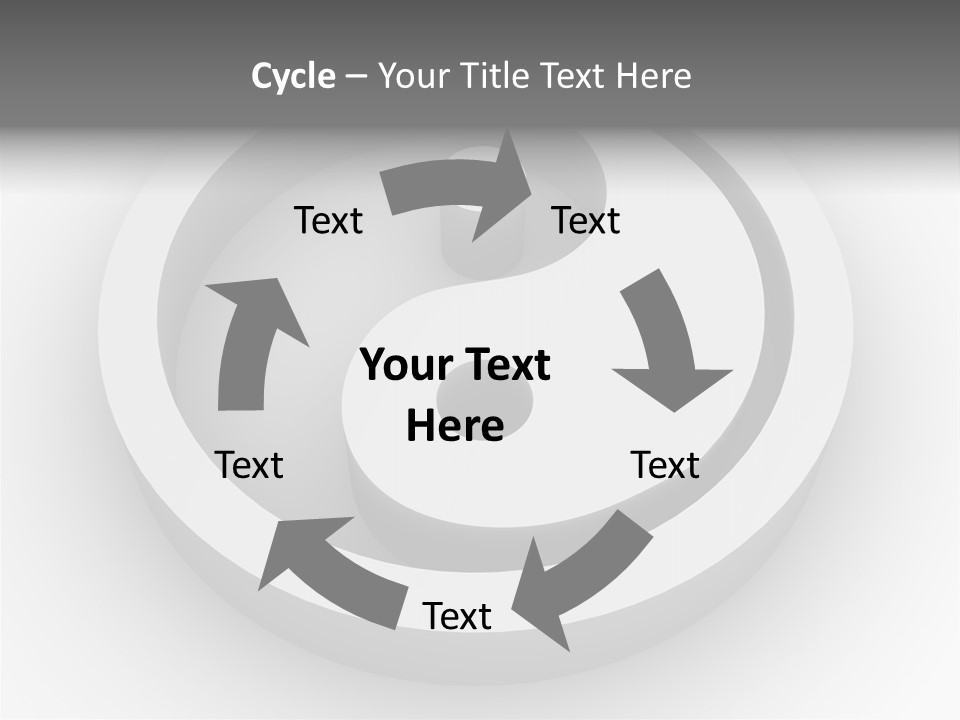 Ying Nature Pair PowerPoint Template