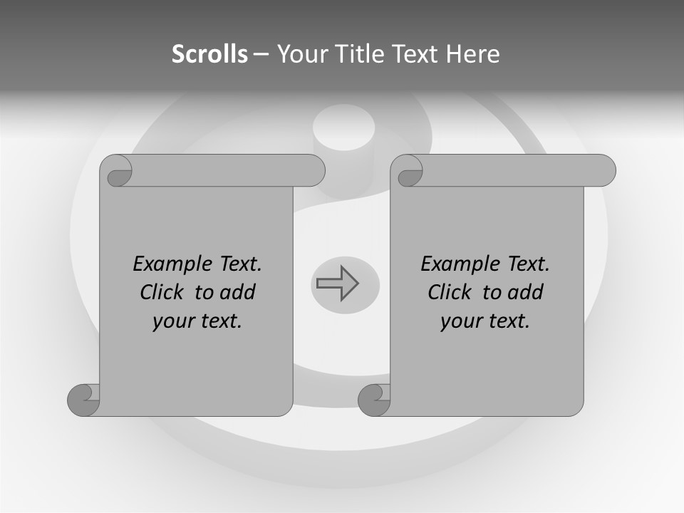 Ying Nature Pair PowerPoint Template
