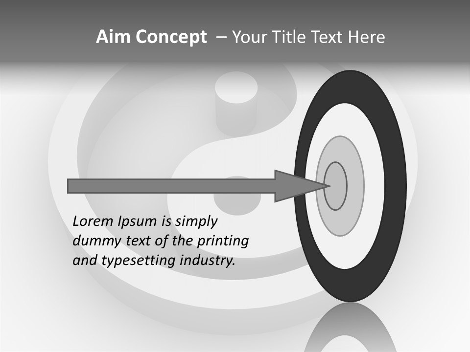 Ying Nature Pair PowerPoint Template