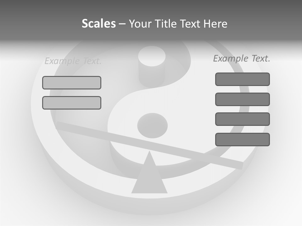 Ying Nature Pair PowerPoint Template