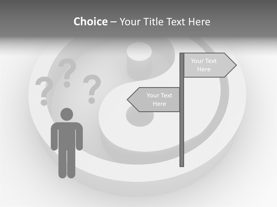 Ying Nature Pair PowerPoint Template