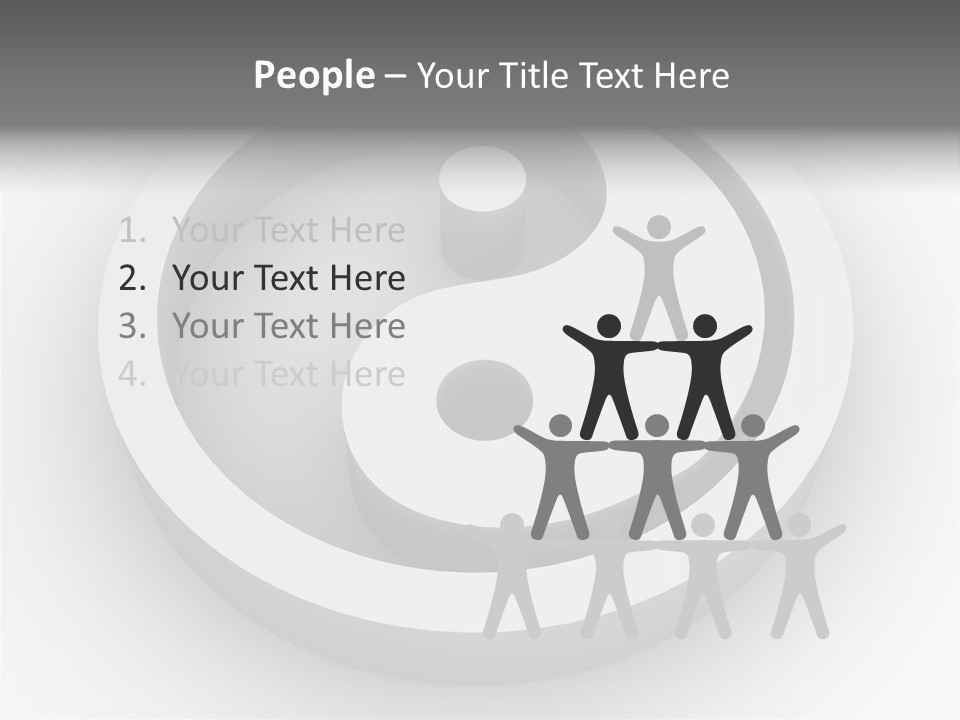 Ying Nature Pair PowerPoint Template