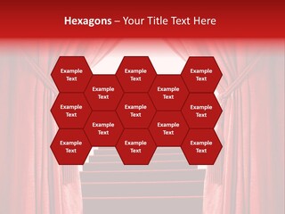 Theatrical Entrance Enter PowerPoint Template