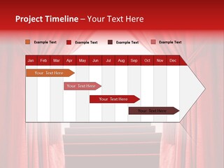Theatrical Entrance Enter PowerPoint Template