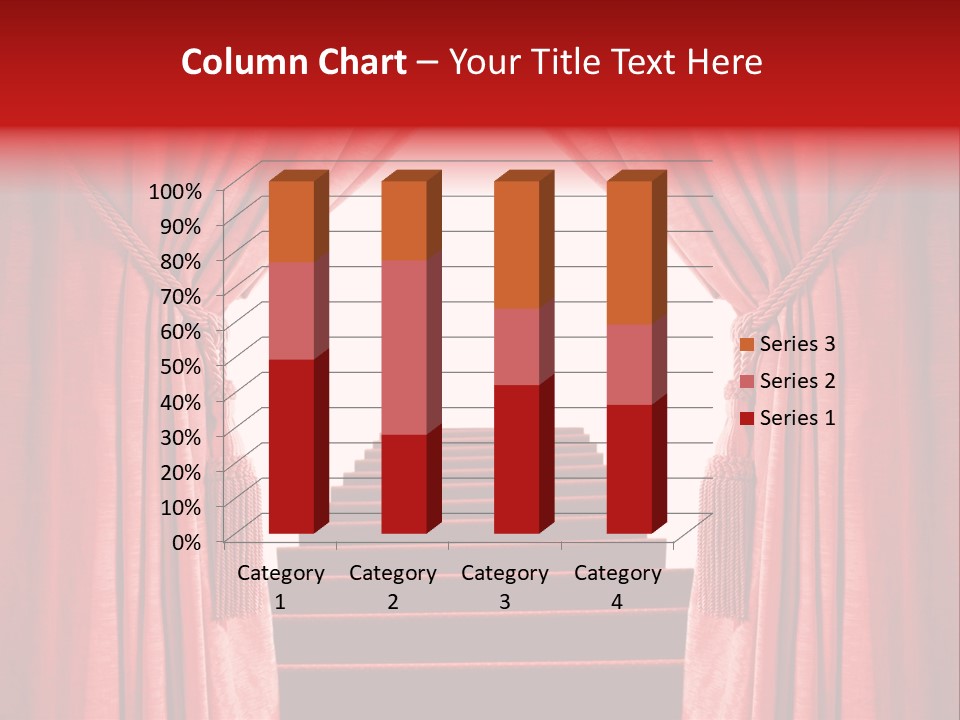 Theatrical Entrance Enter PowerPoint Template