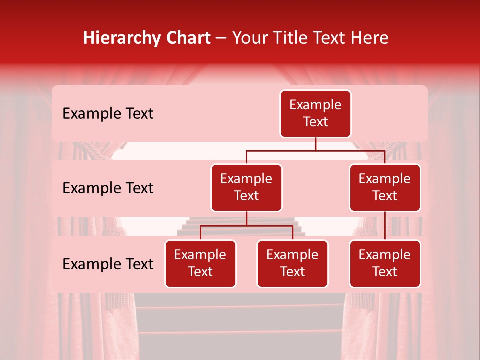 Theatrical Entrance Enter PowerPoint Template