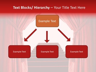 Theatrical Entrance Enter PowerPoint Template