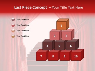 Theatrical Entrance Enter PowerPoint Template