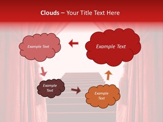 Theatrical Entrance Enter PowerPoint Template