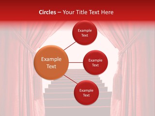 Theatrical Entrance Enter PowerPoint Template