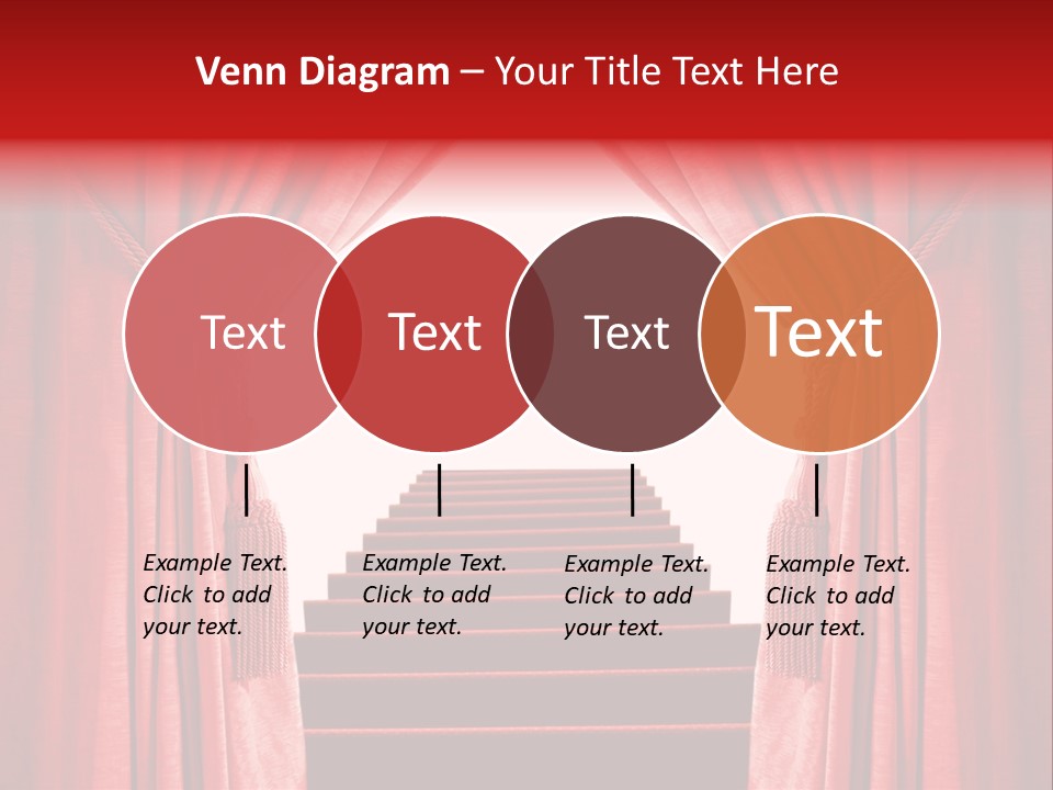 Theatrical Entrance Enter PowerPoint Template