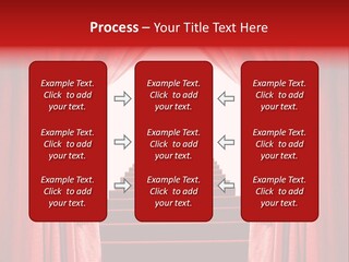 Theatrical Entrance Enter PowerPoint Template