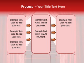 Theatrical Entrance Enter PowerPoint Template