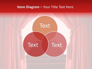 Theatrical Entrance Enter PowerPoint Template