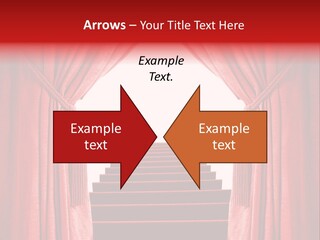 Theatrical Entrance Enter PowerPoint Template