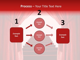 Theatrical Entrance Enter PowerPoint Template
