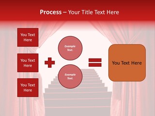 Theatrical Entrance Enter PowerPoint Template