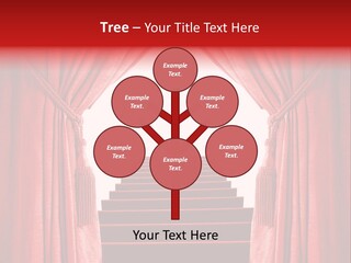 Theatrical Entrance Enter PowerPoint Template